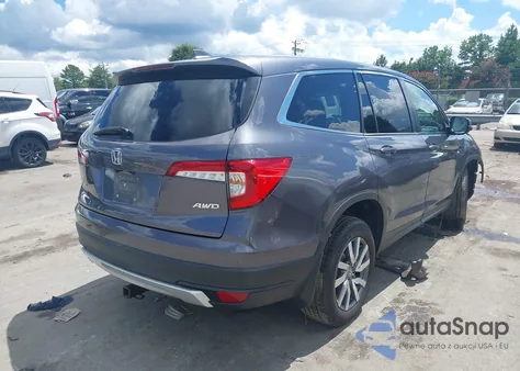 2021 Honda Pilot Awd Ex-L z USA, uszkodzony, nr VIN 5FNYF6H53MB079823